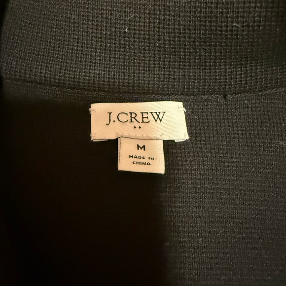 J Crew 100% Cotton Sweater Blazer - Picture 2 of 4